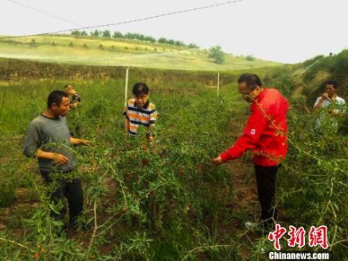 资料图：基层干部调研。　周沛龙 摄