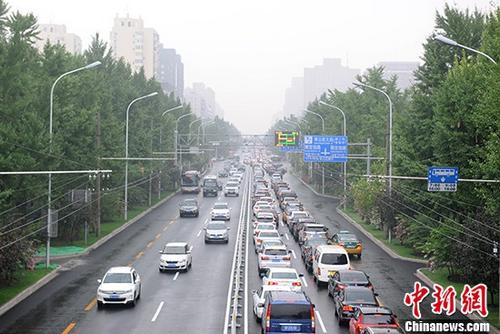 资料图：北京一街道。<a target='_blank' href='http://www.chinanews.com/' >中新网</a>记者 李骏 摄