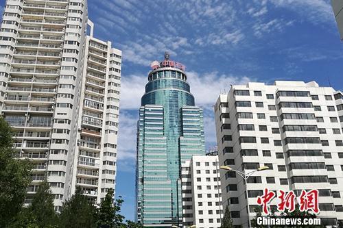 北京市亚运村北辰附近某小区楼外景。<a target='_blank' href='http://www.chinanews.com/' >中新网</a> 程春雨 摄