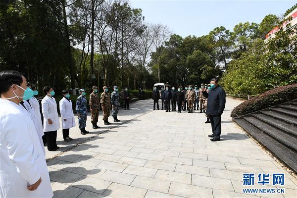 （时政）（3）习近平在湖北省考察新冠肺炎疫情防控工作