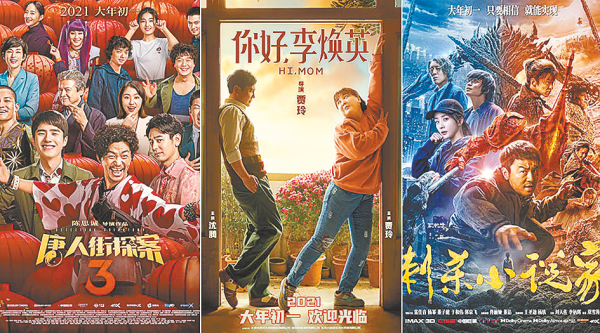 票房破百亿元创纪录! 2021年春节电影新飞跃