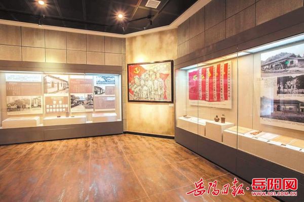 新四军平江通讯处展厅。 图片由岳阳日报提供