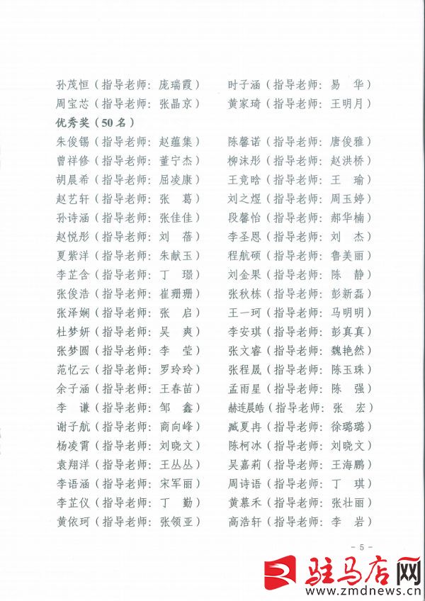 手抄报获奖名单2