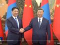 習(xí)近平會(huì)見(jiàn)蒙古國(guó)總統(tǒng)呼日勒蘇赫