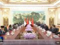 習(xí)近平會見印度尼西亞總統(tǒng)普拉博沃