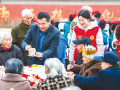 乡村洋溢孝老情