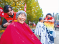 乡村洋溢孝老情