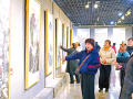 驻马店市老年书画作品展开展
