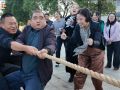 第26个中国记者节 拔河大战“绳”采飞扬 赛出欢乐