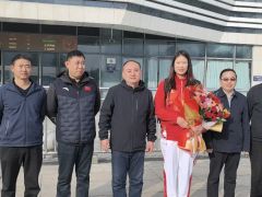 駐馬店姑娘許盈盈全運會奪金！載譽回到家鄉