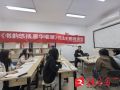 黄淮学院经济与管理学院4号学生服务园区开展“书韵悠扬，墨华璀璨”书法主题微课堂