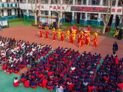 沉浸式体验！天中晚报非遗进校园活动走进西平三小