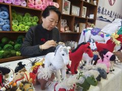 “非遗过大年 寻‘马’迎新春” 第一站“钩编马”