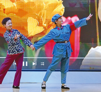 载歌载舞迎新春