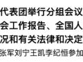 河南代表团举行分组会议审议全国人大常委会工作报告、全国人大常委会关于法律清理工作情况和有关法律和决定处理意见的报告