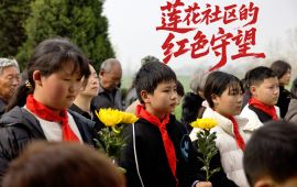 莲花社区的红色守望