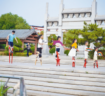 暑期公益授艺 传承民俗文化