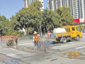 市政道路“微改造” 精细修护保畅通